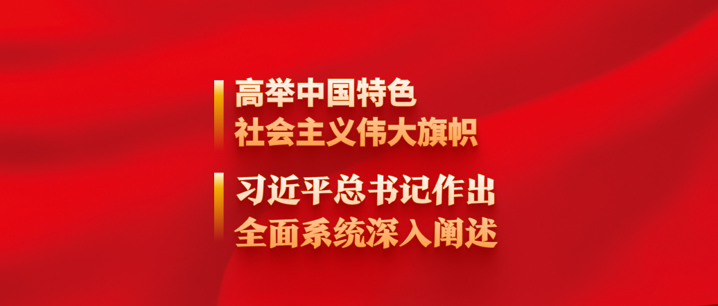 高舉中國(guó)特色社會(huì)主義偉大旗幟，習(xí)近平總書(shū)記作出全面系統(tǒng)深入闡述